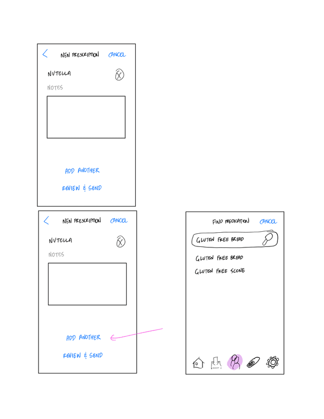 03 rxdiya wireframes