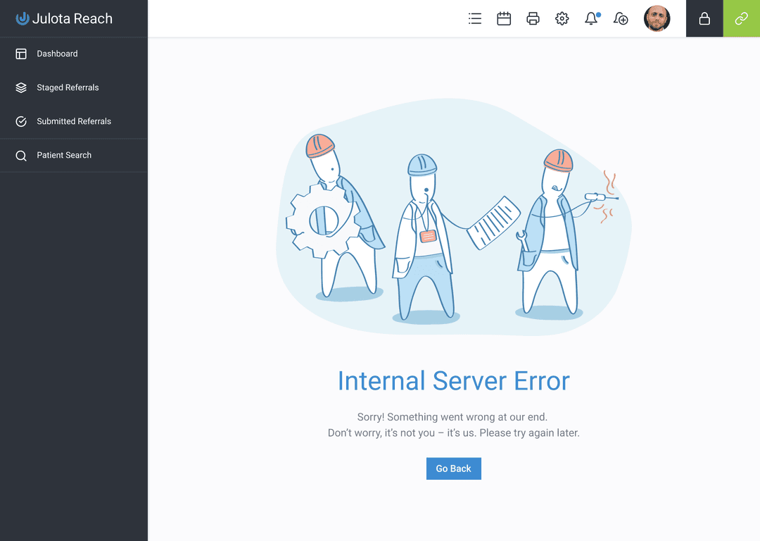 05 error page